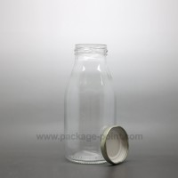 250 ml Milk Round Glass Bottle